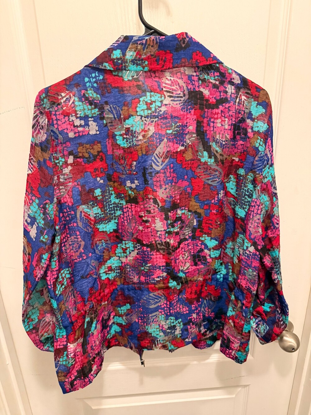 Ruby Rd. Favorites, Women's Floral Jacket, Size 14 - Picture 3 of 3